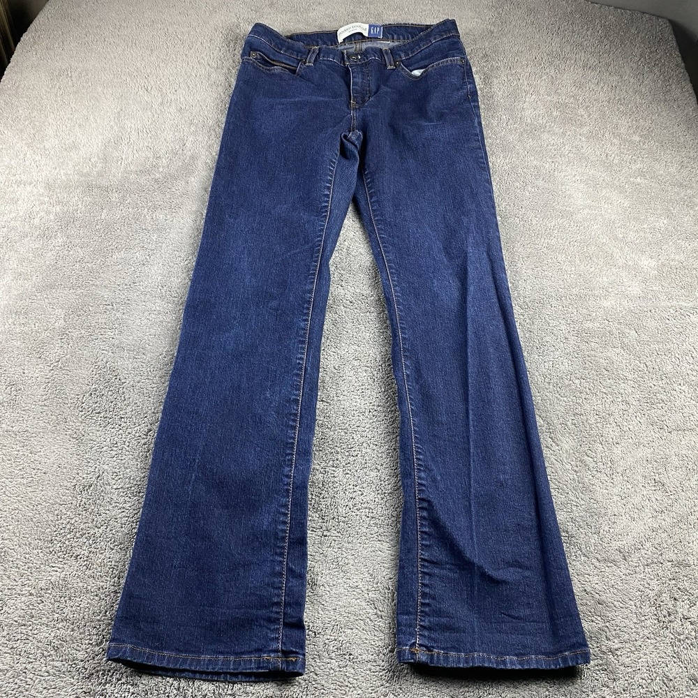 Gap Modern Bootcut Jeans Womens 30x31‎ Blue Dark Wash Mid Rise